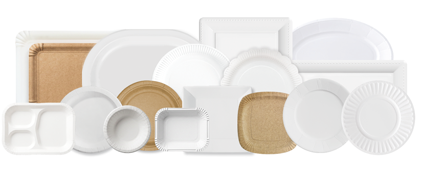 Paper Plates Detail